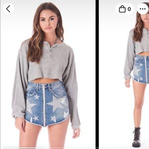 LF Carmar Front Zip Star Skirt